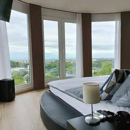 West Panorama Penthouse - With A Fantastic View Of The Apartment Szombathely
